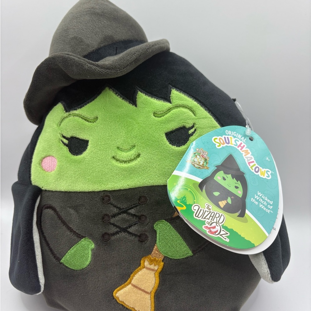 SQUISHMALLOWS 8”Wizard of Oz Witch Plush Toy